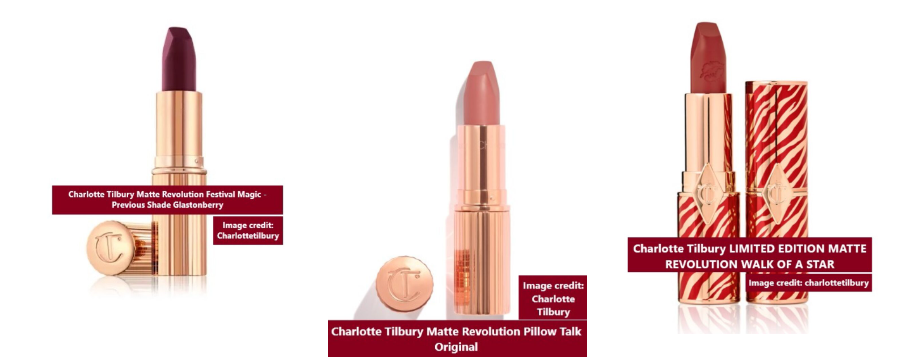 Charlotte Tilbury Matte Revolution Lipstick