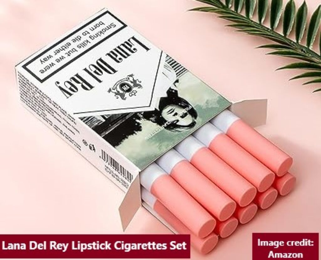 Lana Del Rey Lipstick Cigarettes Set