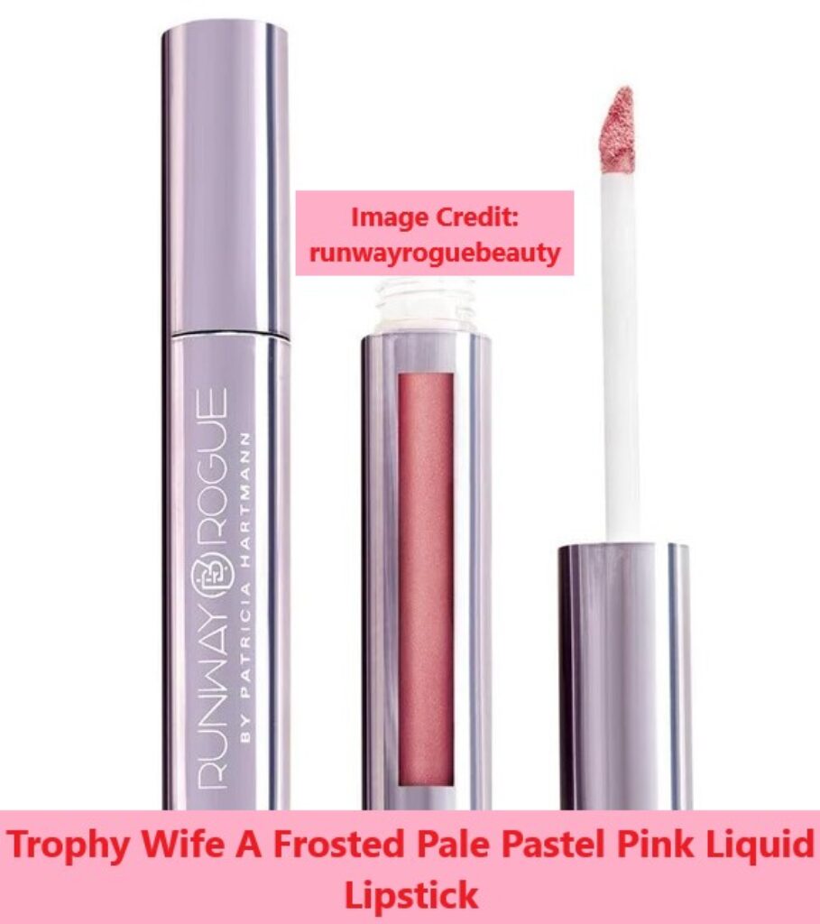 Trophy Wife A Frosted Pale Pastel Pink Liquid Lipstick